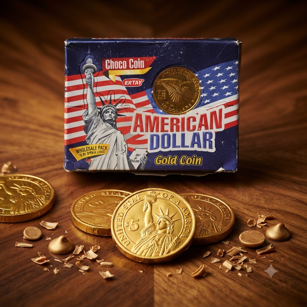 AMERICIAN DOLLOR CHOCOLATE | PACK OF 5