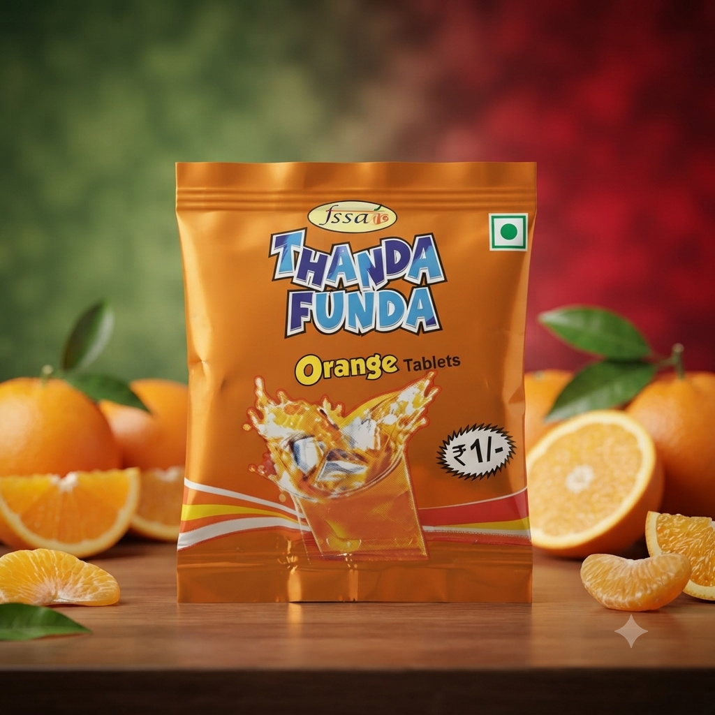 THANDA FUNDA ORANGE I PACK OF 10