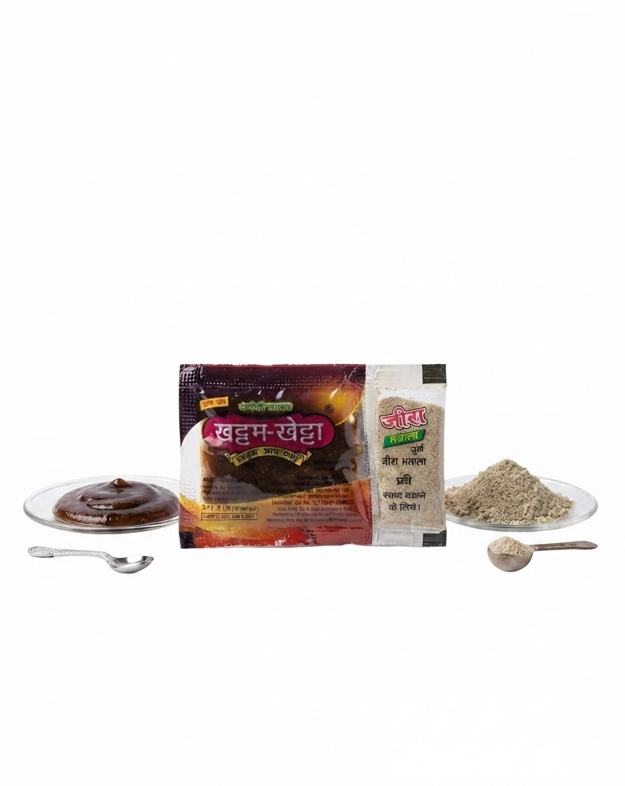 KHATTAM KHATTA AAM PAPPAD WITH JEERA I PACK OF 10