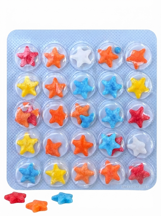COLORFUL STARS I PACK OF 10